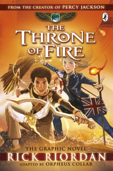 Kane Chronicles 02: Throne of Fire Graphic Novel