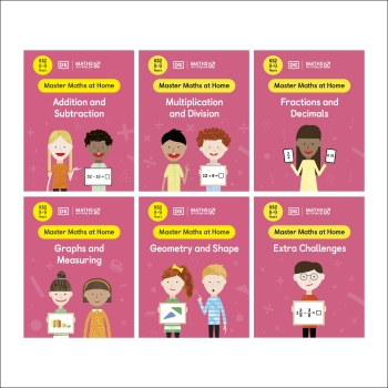 Maths No Problem Stage 2: Collection of 6 Books, Ages 8-9