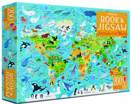 Book &amp; Jigsaw Animals of the World