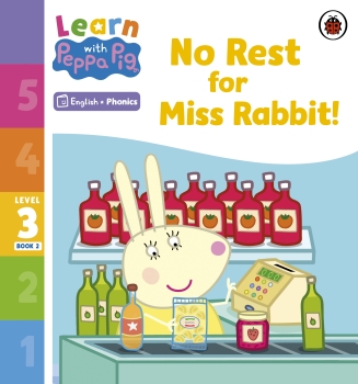 Learn with Peppa Phonics Level 3 Book 2: No Rest for Miss Rabbit (Phonics Reader)