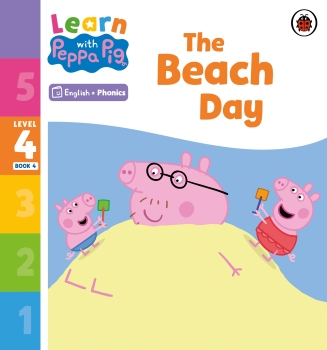 Learn with Peppa Phonics Level 4 Book 4: The Beach Day (Phonics Reader)