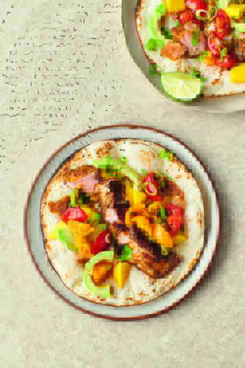 Crispy Salmon Tacos