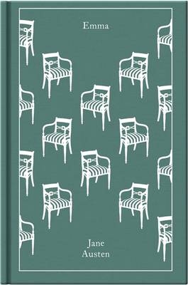 book cover for jane austen's book emma which is now also become a book to film adaptation