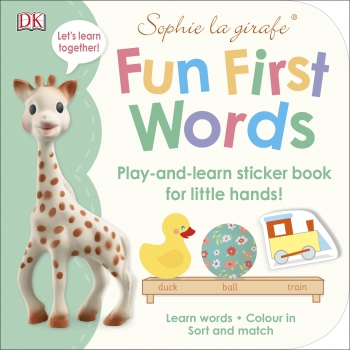 Sophie la girafe: Fun First Words: Play-and-learn Sticker Book