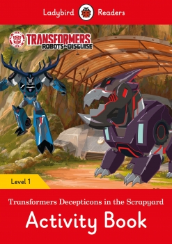Transformers: Decepticons in the Scrapyard Activity Book