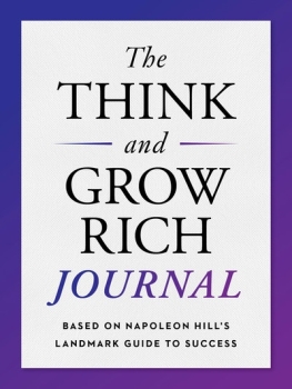 Think and Grow Rich Journal