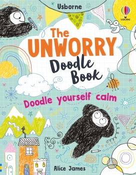 The Unworry Doodle Book: Doodle Yourself Calm