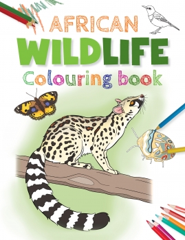 African Wildlife Colouring Book (Read, Colour and Keep Bind-up)