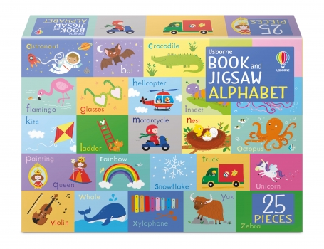 Alphabet Book &amp; Jigsaw 25 Pieces