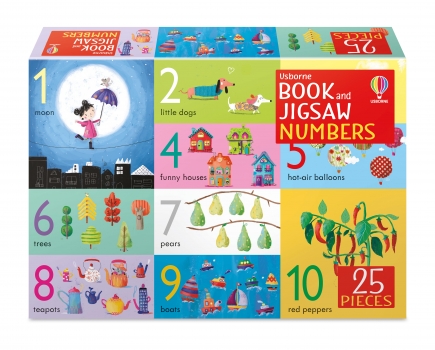 Numbers Book &amp; Jigsaw 25 Pieces