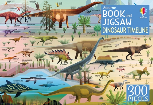 Dinosaur Timeline Book &amp; Jigsaw