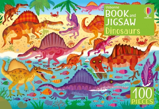 Dinosaurs Book &amp; Jigsaw