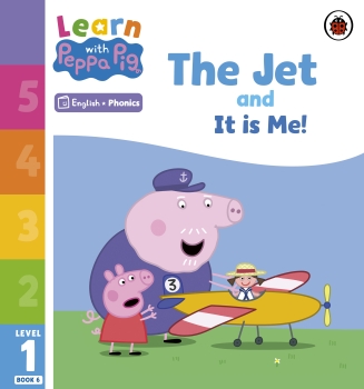 Learn with Peppa Phonics Level 1 Book 6: The Jet and It is Me (Phonics Reader)