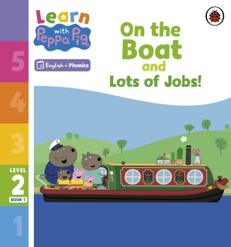 Learn with Peppa Phonics Level 2 Book 1: On the Boat and Lots of Jobs (Phonics Reader)