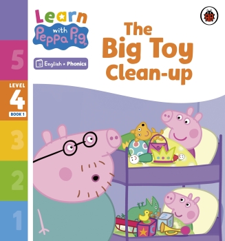 Learn with Peppa Phonics Level 4 Book 1: The Big Toy Clean-Up (Phonics Reader)