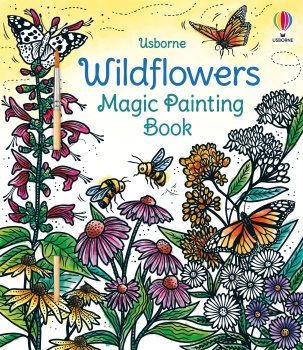 Wild Flowers Magic Painting Book
